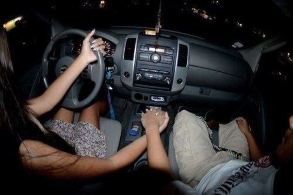 Если парень посадил девушку за руль своей машины - 100% он ее любит.©