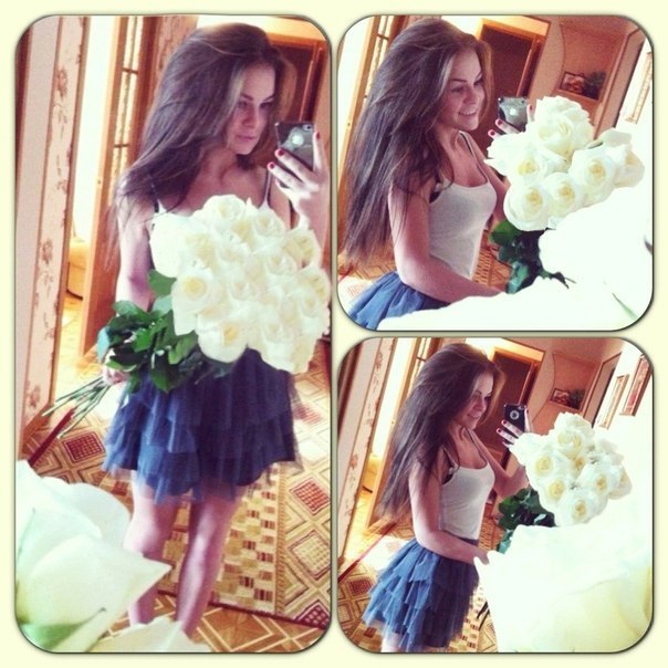 Любимым девушкам дарят цветы, а не слёзы.©